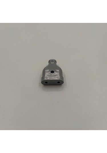 Dekoratif Yassı Gri Renk Dişi Fiş