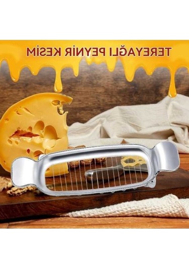 2024 Geliştirilmiş Paslanmaz Çelik Peynir Ve Tereyağı Dilimleyici, Elde Taşınabilir Çok Amaçlı Kesici Diğer