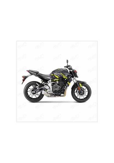 Mt 07 2014-2017 Sticker Kit Set Neon Yeşil Çok Renkli