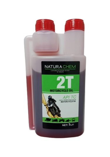 Naturechem Motorcycle Oil 2T Ölcekli Zamanli Api Tc High Performance Motor Yagi net 1 Litre 2 Adet