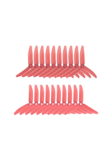 Konesam Drone İçin Yüksek İtme Gücüne Sahip 5040 3 Kanatlı Pembe Pervane Seti - 10 Çift