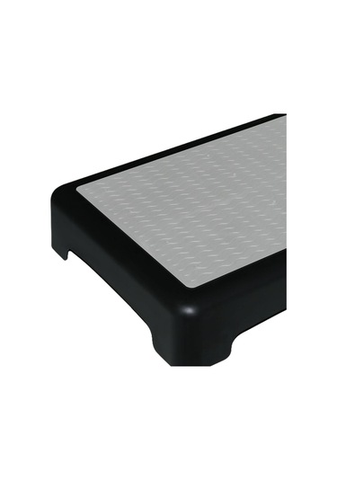 Suntek Yükseltici Basamaklı Tabure Hediye Başucu Siyah-gri