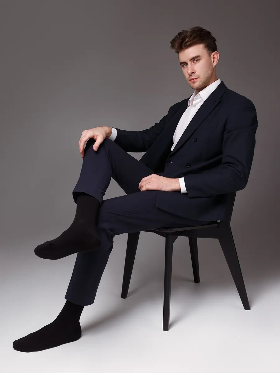 Aros 5 Çift Yüksek Çorap 340857616 Siyah