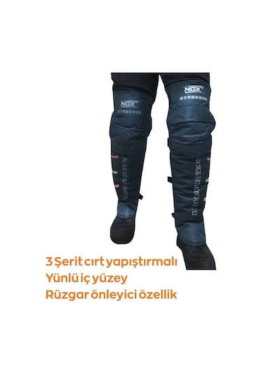 Tex 297 Kışlık Dizlik Siyah