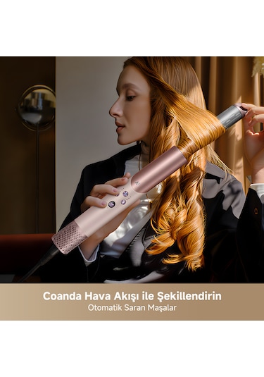 MOVA Master 10 Çok Yönlü Saç Şekillendirici, Coanda Hava Akışı, Akıllı Başlık Tanıma