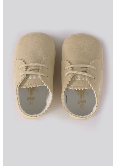 U.S. Polo Assn. Us Polo Kız Bebek Ayakkabı 5274-45981 Krem