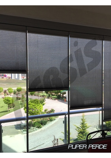 Pliper Yapışkanlı - Cam Balkon Plise Perde Seri 1