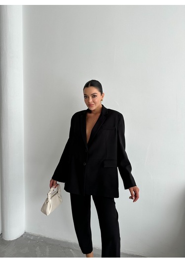 Laluvia Washington Blazer Ceket Siyah