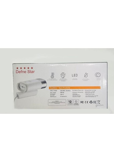 Katlanabilir Portatif Kırışık  Buharlı Seyahat Ütü Rc-6116