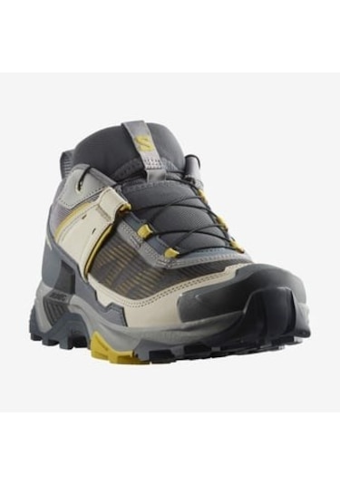 Salomon X Ultra 5 Monument/turbulence/spicy Mustard Erk Outdoor Ayakkabı L47724700 Gri