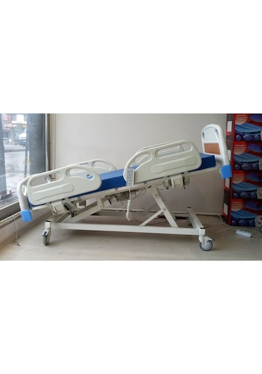 Asansörlü Dört Motorlu Abs Başlıklı Hasta Karyolası