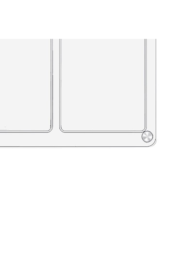 Dolıty Buzdolabı Için Manyetik Takvim Ofis Mutfak Tarzı Stil-a Yeşil