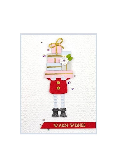 Spellbinders Monoline Sweater Weather Kabartma Klasörü Ses-025