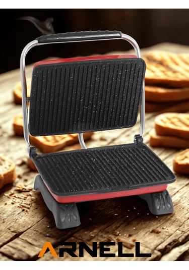 Arnell AR- 825-1 1800 W Yapışmaz Granit Tost Makinesi