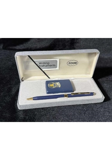 Zippo 1994 United States Navy Özel Seti Çakmak Ve Kurşun Kalem