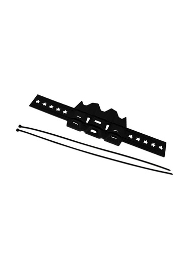 Suntek Kilitleme Bağları Ile Motosiklet Egzoz Susturucu Siyah