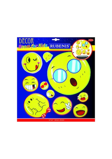 Emoji 3d Duvar Ve Dekoratif Sticker