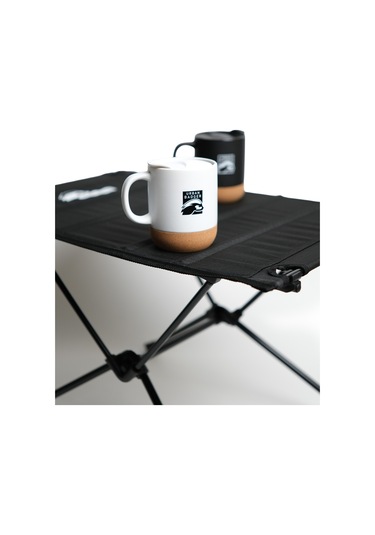 Urban Badger Gaia Teleskopik Ayaklı Katlanır Kumaş Kamp Masası, Motosiklet Çantası Uyumlu Siyah
