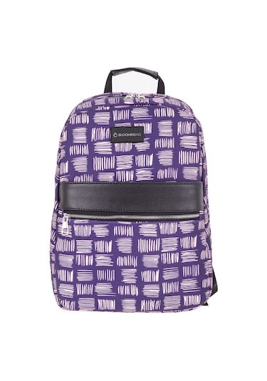 Bloominbag Harmony Hatchards 13-14 İnç Laptop / Macbook Sırt Çantası Mor - Beyaz