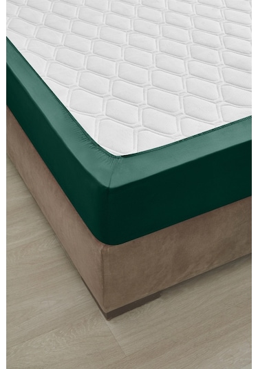 Özdilek Fitted Lastikli Tek Kişilik Çarşaf Seti 100x200 -zümrüt