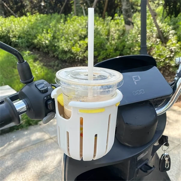 Globalbloom Pembe Sarı Aksanlı Abs Bardak Tutucu Bisiklet Scooter Tekerlekli Sandalye