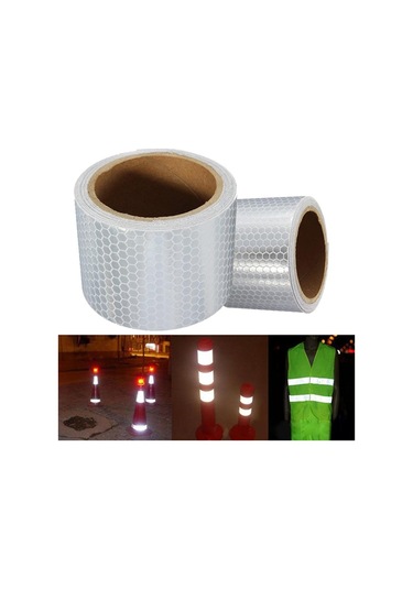 Otomobiller İçin Yeni Oto Dekorasyon Motorfiets Reflecterende Bant Çıkartmalar Oto Styling 300 CM