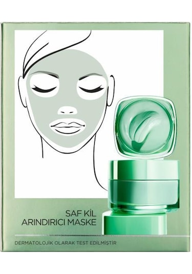 L'Oreal Paris Saf Kil Arındırıcı Maske 50 ML
