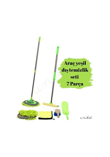 Araç Dış Genel Yıkama Seti 7 Parça 1 Adet