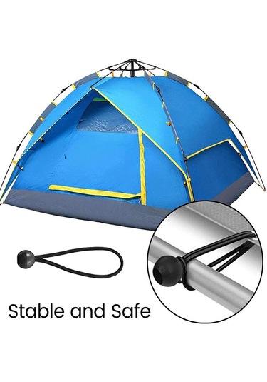 Dolıty 10/12 Adet Tente Tarp Kelepçe Seti Çadır Klipsleri 10-klips+siyah-bungee Siyah