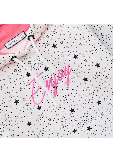 Wanex Kız Çocuk Uzun Kollu Ince Sweat - 31707 Desenli