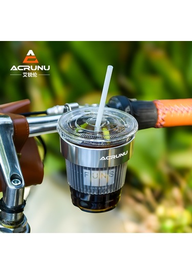 Alüminyum Alaşım Su Şişesi Kahve Bardağı Bisiklet Bardak Tutucu Gümüş