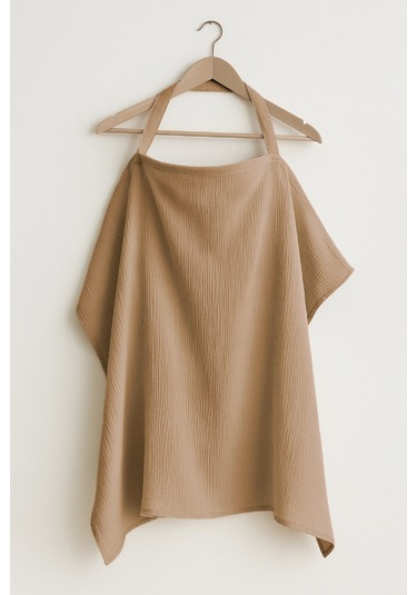 2katlı Balenli Müslin Emzirme Önlüğü - Emönkahve