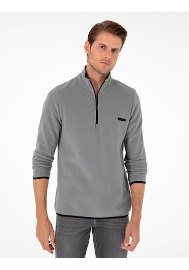 Pierre Cardin Erkek Sweatshirt - Gri  50298973-VR024