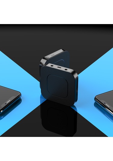 Yaleker Bt13 Bluetooth 5.0 Çift Fonksiyonlu Adaptör: Ses Verici Ve Alıcı, 3.5mm Bağlantı, Tv/bilgisayar İçin Kablosuz Ses Aktarımı