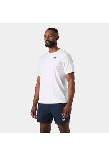 Helly Hansen Core Graphic Erkek T-shirt-32486 Beyaz