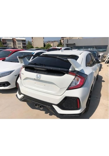 Honda Civic Fk7 Hb Spoiler Yüksek Typer Modeli 2016 Sonrası