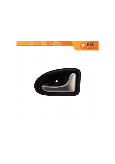 Renault Clio 2 Scenic 1 Trafic için Krom Siyah Sağ İç Kapı Kolu N11.14226