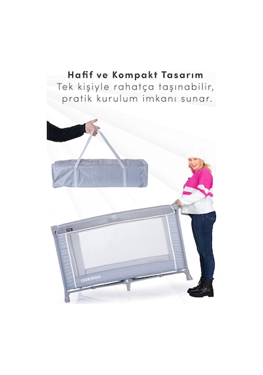 Prego Odessa Oyun Parkı Gri 8064