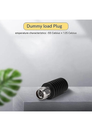 Rf Koaksiyel Konnektör N Erkek Küçük 50 Ohm Dc-3 Ghz 25 W Sahte Yük Konnektörü