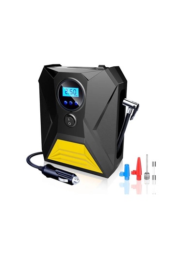 Jialan Dijital Araba Şişme Pompa Elektrikli Lastik Hava