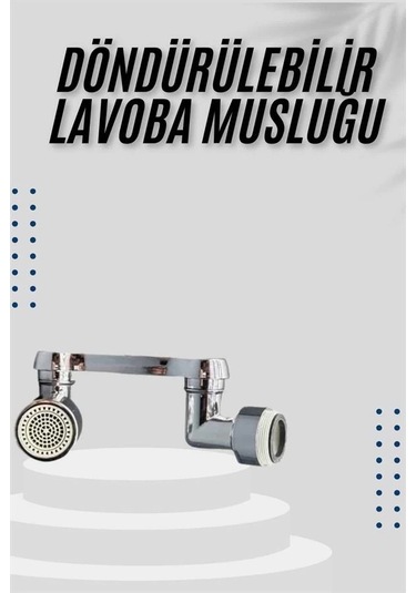 Bfs Dönebilen Musluk Başlığı Akrobat Mutfak Banyo Musluk Ucu Başlığı Oynar Başlıklı Çok Renkli