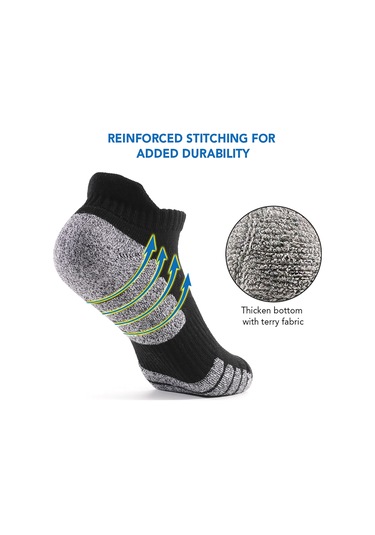 Lemestar 6 Çift Koyu Gri Outdoor Yürüyüş Koşu Çorapları - Yumuşak Nüfuslu, Havalandırmalı, Dayanıklı, Bilek Desteği İle Sonbahar/kış Aktivitelere Uygun Koyu Gri Lemestar 6 Çift Koyu Gri Outdoor Yürüyüş Koşu Çorapları - Yumuşak Nüfuslu, Havalandırmalı, Dayanıklı, Bilek Desteği İle Sonbahar/kış Aktivitelere Uygun Koyu Gri