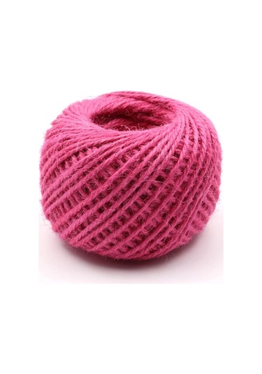 Ip Jütip Hasır Pembe Renk 100 Metre
