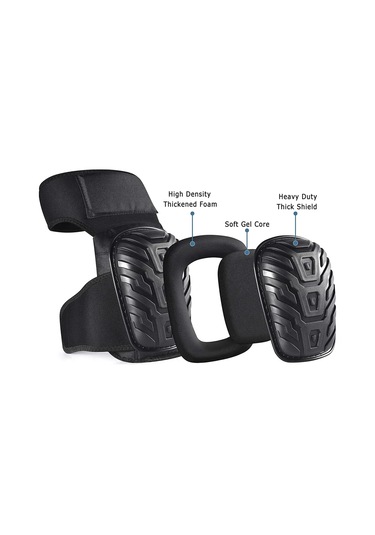 Zemin Çalışmaları İçin 1 Çift Diz Pedleri, İnşaat Dizlikleri, Çok Renkli