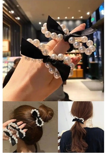 Okavango Kadın 2'li İnci Sonsuzluk Toka Seti Çok Renkli