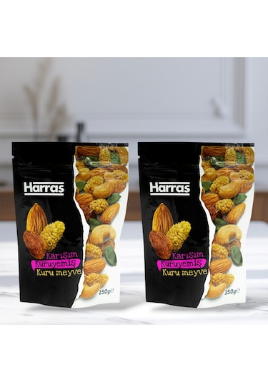 Karışım Kuruyemiş Kuru Meyve 150g X 2 Adet