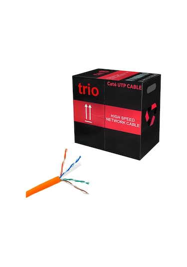 Trio Gab-ct305 Cat6 Kablo 23awg 0.57mm 305 Metre