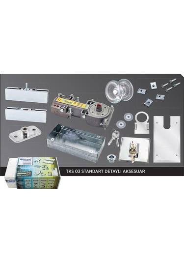 Teksan Cam Kapı Hidrolik Motor Standart Detay Aksesuar Seti