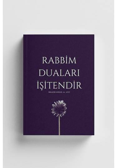 Rabbim Duaları İşitendir İslami Defter Ayet-hadisli Çok Renkli