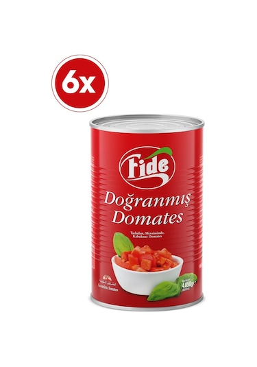 Fide Doğranmış Domates 6 x 4050 G